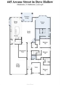 New construction Single-Family house 445 Arcane Street, Waxahachie, TX 75165 Canterbury Plan- photo 1 1