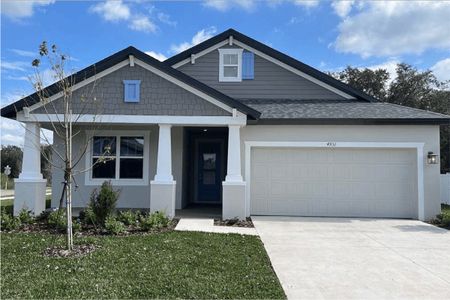 New construction Single-Family house 4931 Emerald Acres Way, Zephyrhills, FL 33541 Sweetwater- photo 0