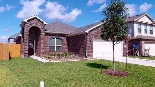 New construction Single-Family house 21916 Oia Island Drive, Hockley, TX 77447 - photo 0