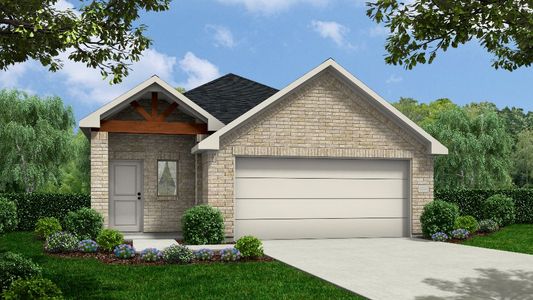 New construction Single-Family house 40704 Guillemont Ln., Magnolia, TX 77354 The Blue Jay- photo 0