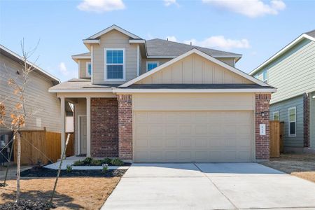New construction Single-Family house 613 Bronco Billy Dr, Jarrell, TX 76537 Winsdale- photo 1 1