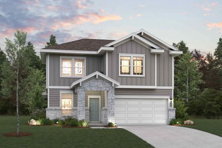 New construction Single-Family house Henderson, 2427 Ekvall Drive, Round Rock, TX 78665 - photo