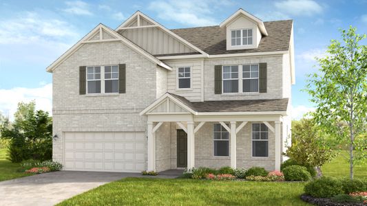 New construction Single-Family house Trenton, 3861 Falcon Parkway, Flowery Branch, GA 30542 - photo