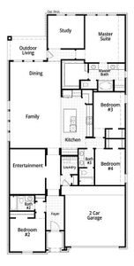 New construction Single-Family house 10206 Bison Drive, Manvel, TX 77578 Kingston Plan- photo 1 1