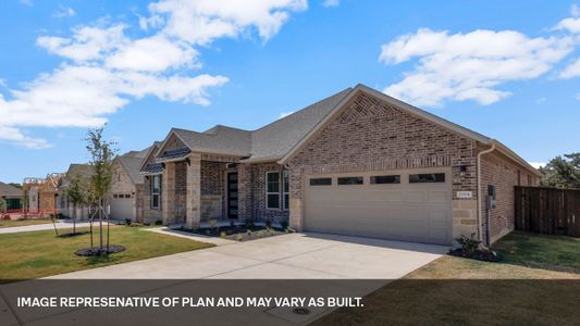 New construction Single-Family house 2129 Magnolia Hill Dr, Leander, TX 78641 The Fieldson- photo 1 1