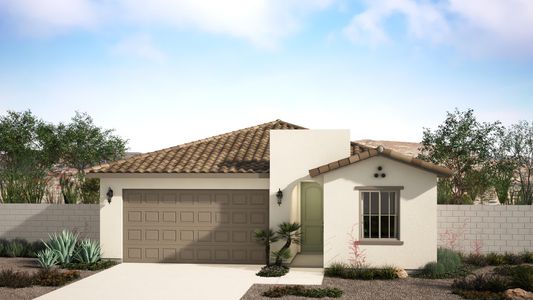 Spanish Elevation | Perrine | Valencia at Citrus Park | New Homes in Goodyear, AZ | Landsea Homes