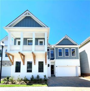 New construction Single-Family house 89 Batten Board Way, Woodstock, GA 30189 The Seaside A- photo 89 89