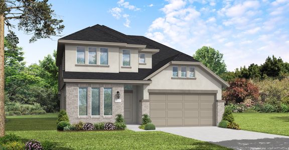 New construction Single-Family house Milano (2663-CV-35), 12566 Silver Gate, San Antonio, TX 78254 - photo
