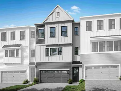 New construction Townhouse house 4707 Mint Leaf Lane, Raleigh, NC 27612 - photo 0