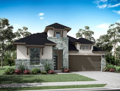 New construction Single-Family house Falcon, 26122 Happy Home Street, Hockley, TX 77447 - photo