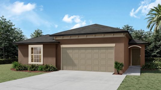 New construction Single-Family house 32086 Hawthorne Cottage Place, San Antonio, FL 33576 - photo 0 0