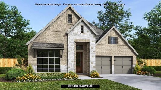 New construction Single-Family house 12319 Grassy Bend Drive, Mont Belvieu, TX 77523 Design 2544W- photo 0