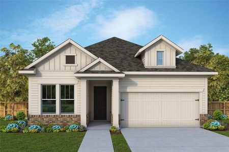 New construction Single-Family house 6842 Welcome Road, Flowery Branch, GA 30542 The Rustin- photo 0