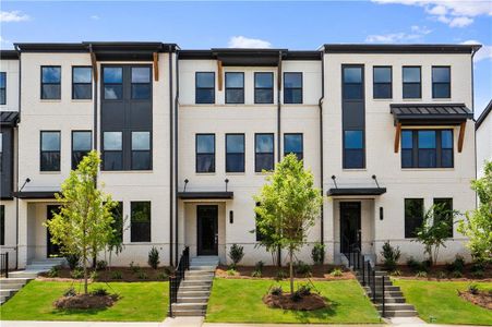 New construction Townhouse house 26 Peeples Drive, Lawrenceville, GA 30046 Auburn- photo 0