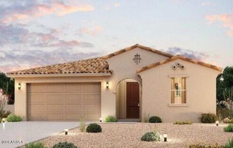 New construction Single-Family house 1933 S 245Th Drive, Buckeye, AZ 85326 Plan 7- photo 0