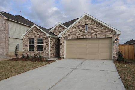 New construction Single-Family house 22417 Mountain Pine Drive, New Caney, TX 77357 Freestone- photo 1 1