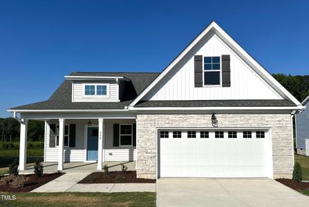 New construction Single-Family house 258 Pecan Valley Way, Four Oaks, NC 27524 Bluebell C- photo 2 2