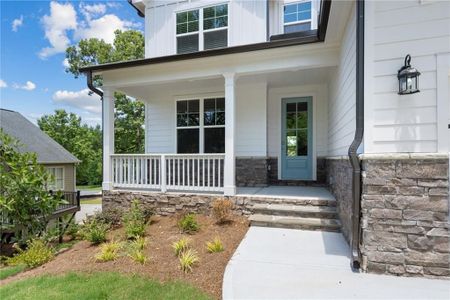 New construction Single-Family house 12 Parkside View, Cartersville, GA 30121 The Ash B- Unfinished Basement- photo 57 57