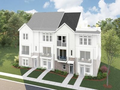 New construction Townhouse house 1221 East 34th Street, Charlotte, NC 28205 - photo 2 2
