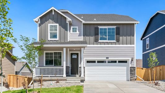 New construction Single-Family house 4355 Cattle Cross Trl, Castle Rock, CO 80104 Holcombe- photo 0 0