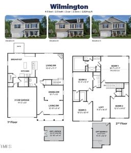 New construction Single-Family house 219 Blue Aspen Drive, Fuquay Varina, NC 27526 Wilmington - photo