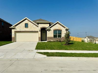 New construction Single-Family house 9525 Long Pine Court, Fort Worth, TX 76179 Garnet- photo 0