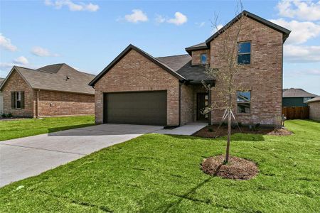 New construction Single-Family house 529 Brook View Drive, Van Alstyne, TX 75495 Heathbrook DEF- photo 1 1