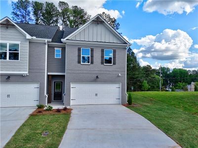 New construction Townhouse house 1456 Fern Ridge Lane, Norcross, GA 30093 Harmony- photo 0