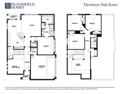 New construction Single-Family house Dewberry Side Entry, 5637 Rutherford Drive, Midlothian, TX 76065 - photo