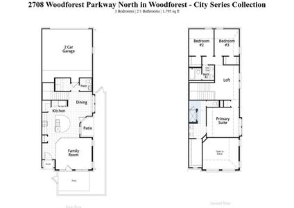 New construction Condo/Apt house 2708 Woodforest Parkway, Montgomery, TX 77316 Ansley Plan- photo 1 1