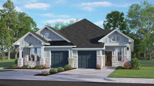 New construction Condo/Apt house 10027 Crescendo Way, Iowa Colony, TX 77583 Carriagehouse - Single Story Villas- photo 2 2