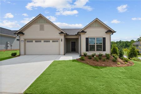 New construction Single-Family house 5545 Miravista Way, Hoschton, GA 30548 Abbeyville- photo 0