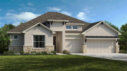New construction Single-Family house 4524 Pleasant Pl, Round Rock, TX 78665 Allandale- photo 0