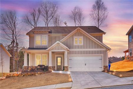 New construction Single-Family house 2022 Mustang Pass Drive, Conyers, GA 30012 - photo 0 0
