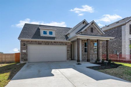 New construction Single-Family house 2405 Walking Y Rd, Georgetown, TX 78633 Cartwright Homeplan- photo 0