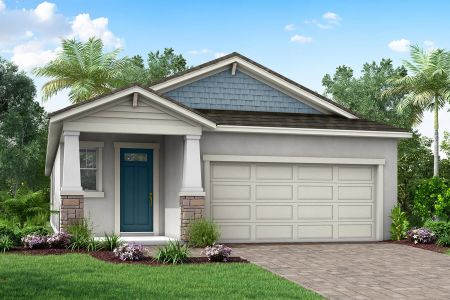 New construction Single-Family house 3776 Maxwell Park Dr, Sun City Center, FL 33573 Pelican- photo 1 1