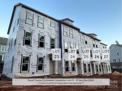 New construction Townhouse house 2204 Noble Townes Way, Charlotte, NC 28262 Allston- photo 0