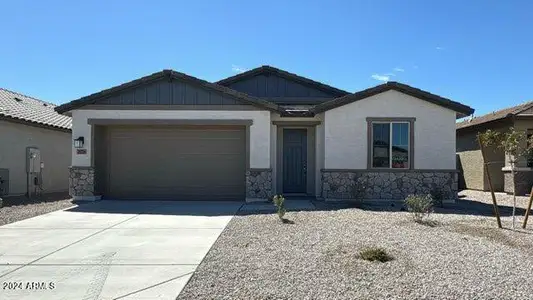 New construction Single-Family house 25235 W Bowker Street, Buckeye, AZ 85326 Plan 4003- photo 0