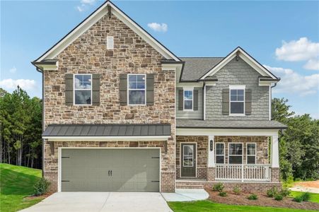 New construction Single-Family house 426 Westmarch Circle, Loganville, GA 30052 Colburn- photo 0