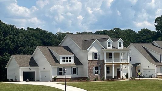 New construction Single-Family house 102 Prescott Manor Drive, Canton, GA 30115 Hedgerow- photo 0