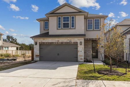 New construction Single-Family house 2356 Sawdust Dr, Georgetown, TX 78633 Jackie 3222 Liberty Series- photo 1 1