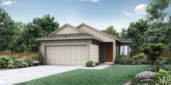 New construction Single-Family house The Angelina, 707 Stampede Road, San Marcos, TX 78666 - photo