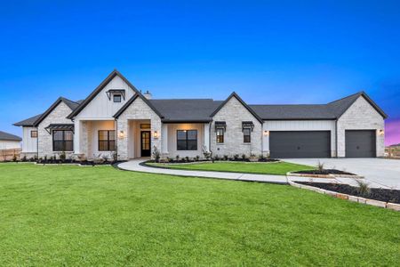 New construction Single-Family house 2017 Whispering Oaks Lane, Waller, TX 77484 - photo 0 0