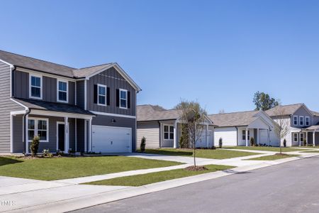 New construction Single-Family house 1448 Rhodes Pond Street, Wendell, NC 27591 Longspur- photo 0