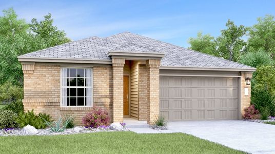 New construction Single-Family house 2229 Four Waters Loop, Georgetown, TX 78628 Aplin- photo 0 0