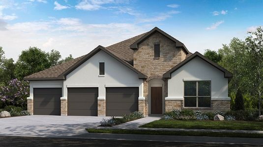 New construction Single-Family house 4909 Olimpico Way, Leander, TX 78641 - photo 3 3
