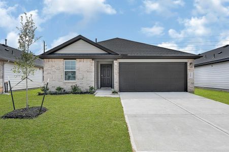 New construction Single-Family house 31230 Yatesbury Lane, Fulshear, TX 77441 Easton- photo 0