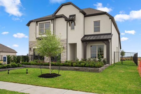 New construction Single-Family house 13520 Leeward Edge Drive, Texas City, TX 77568 Amherst- photo 1 1