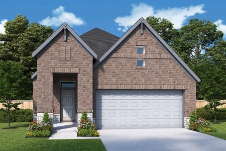 New construction Single-Family house The Creedmont, 16515 Verbena Glen Drive, Hockley, TX 77447 - photo