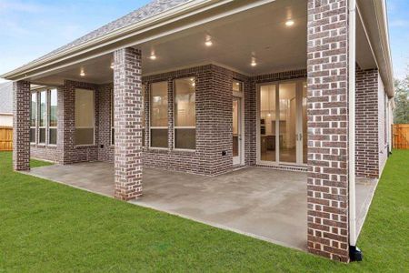 New construction Single-Family house 299 Rivus Overlook Drive, Willis, TX 77318 216 Plan- photo 36 36